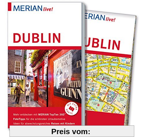 MERIAN live! Reiseführer Dublin: Mit Extra-Karte zum Herausnehmen